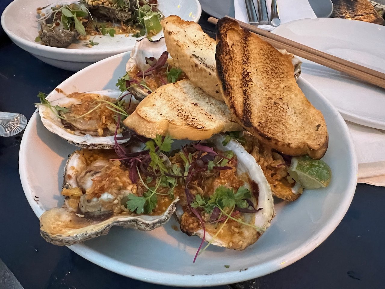 Xin Chao - Viet-Cajun oysters