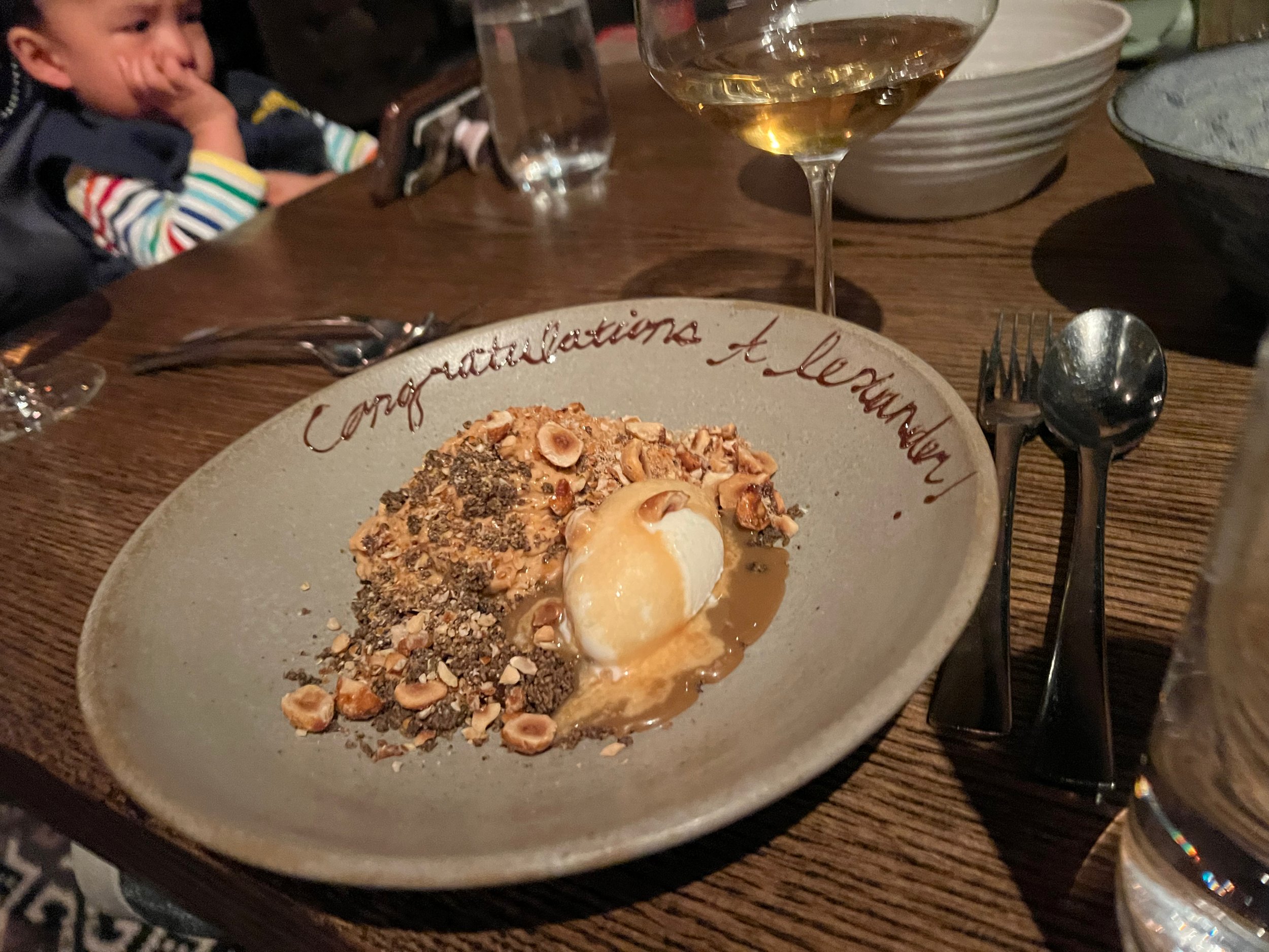 Boka - hazelnut dessert