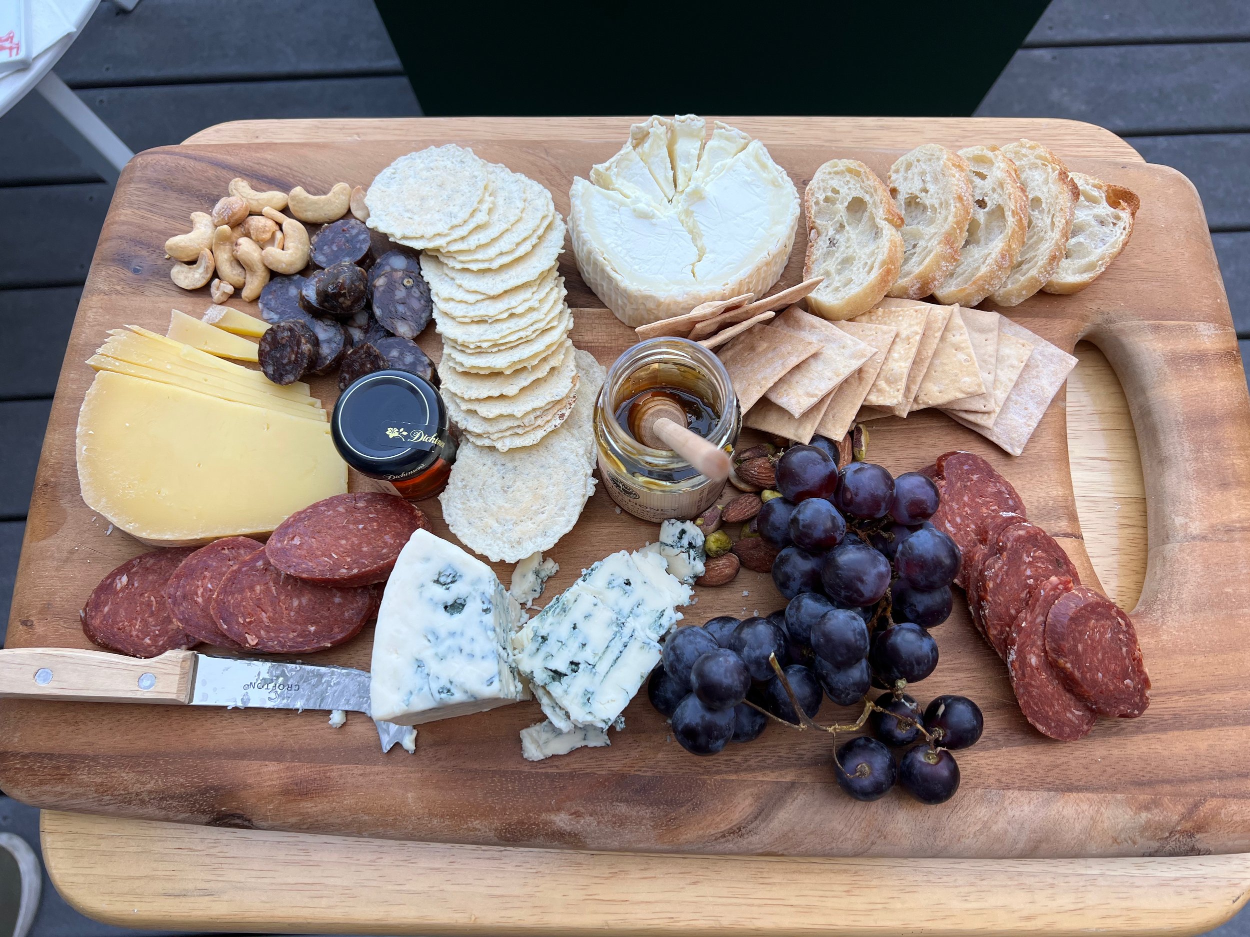 Aiday's cheese &amp; charcuterie platter