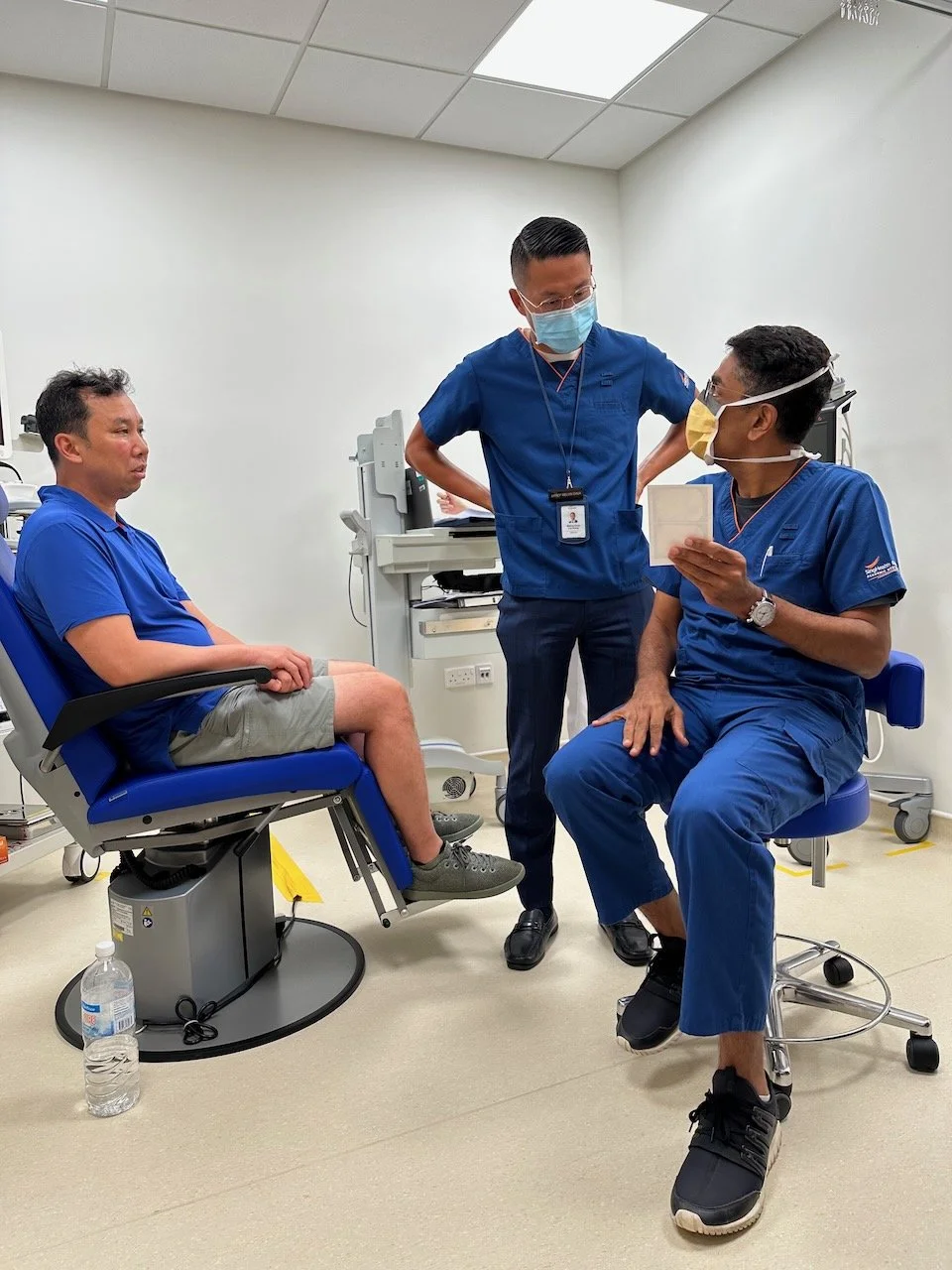 Consultation with Dr. Chua and Dr. Iyer
