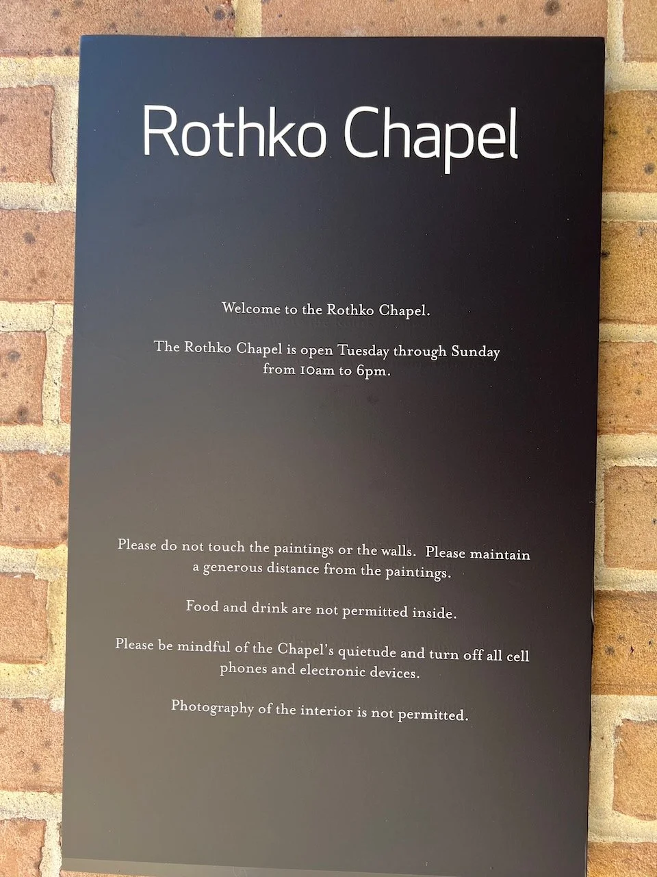 Rothko Chapel