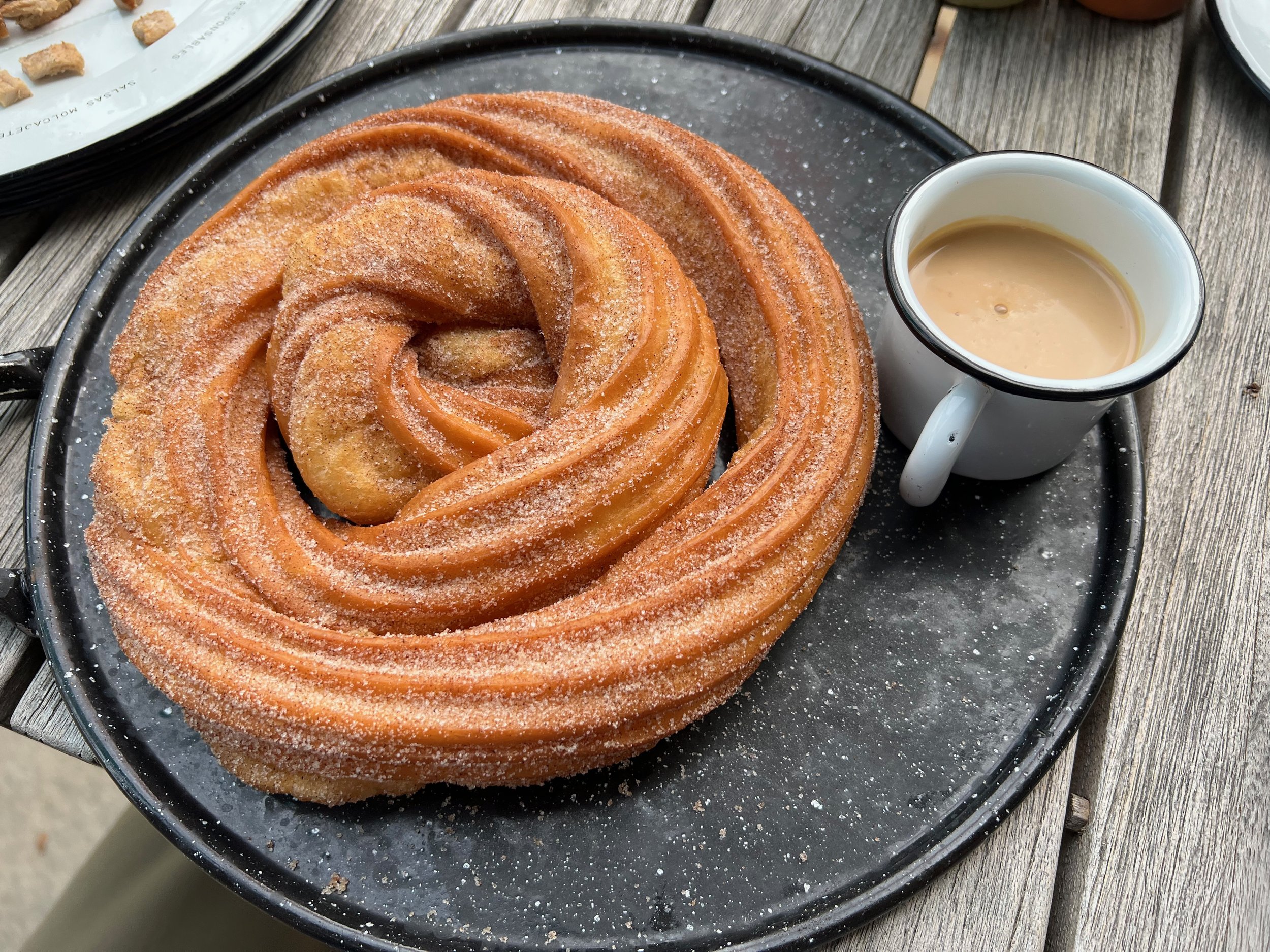 Churros con Chocolate Mexicano