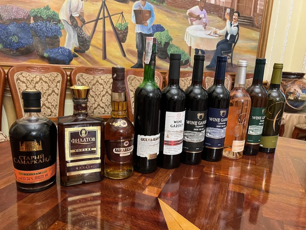 Tasting at Khovrenko