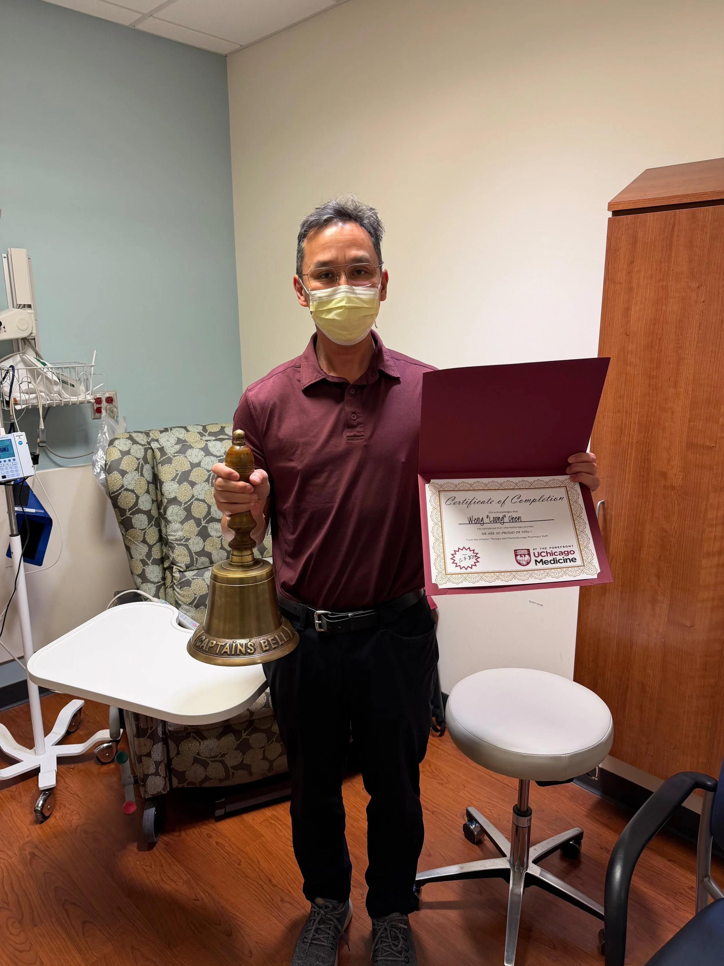 Final Infusion &amp; Economics of Cancer Treatment