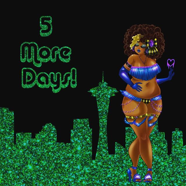 Five more days to get those applications in and be a part of the first all POC of burlesque festival in the Pacific Northwest! Last day to apply is Saturday, March 16th, ya dig?!
https://www.whatthefunkfest.com/
#POCBurlesque #stayfunkymyfriends #wha