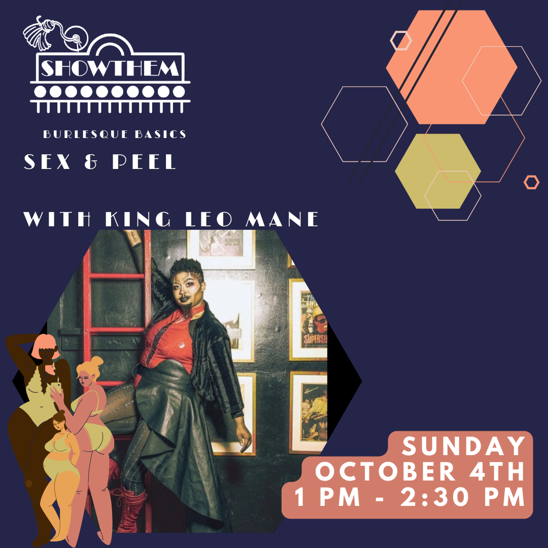 Sex & Peel With Leo Mane (IN PERSON 10/4)
