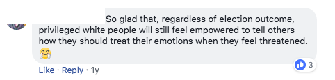 I tell you what to feel because obviously I am god