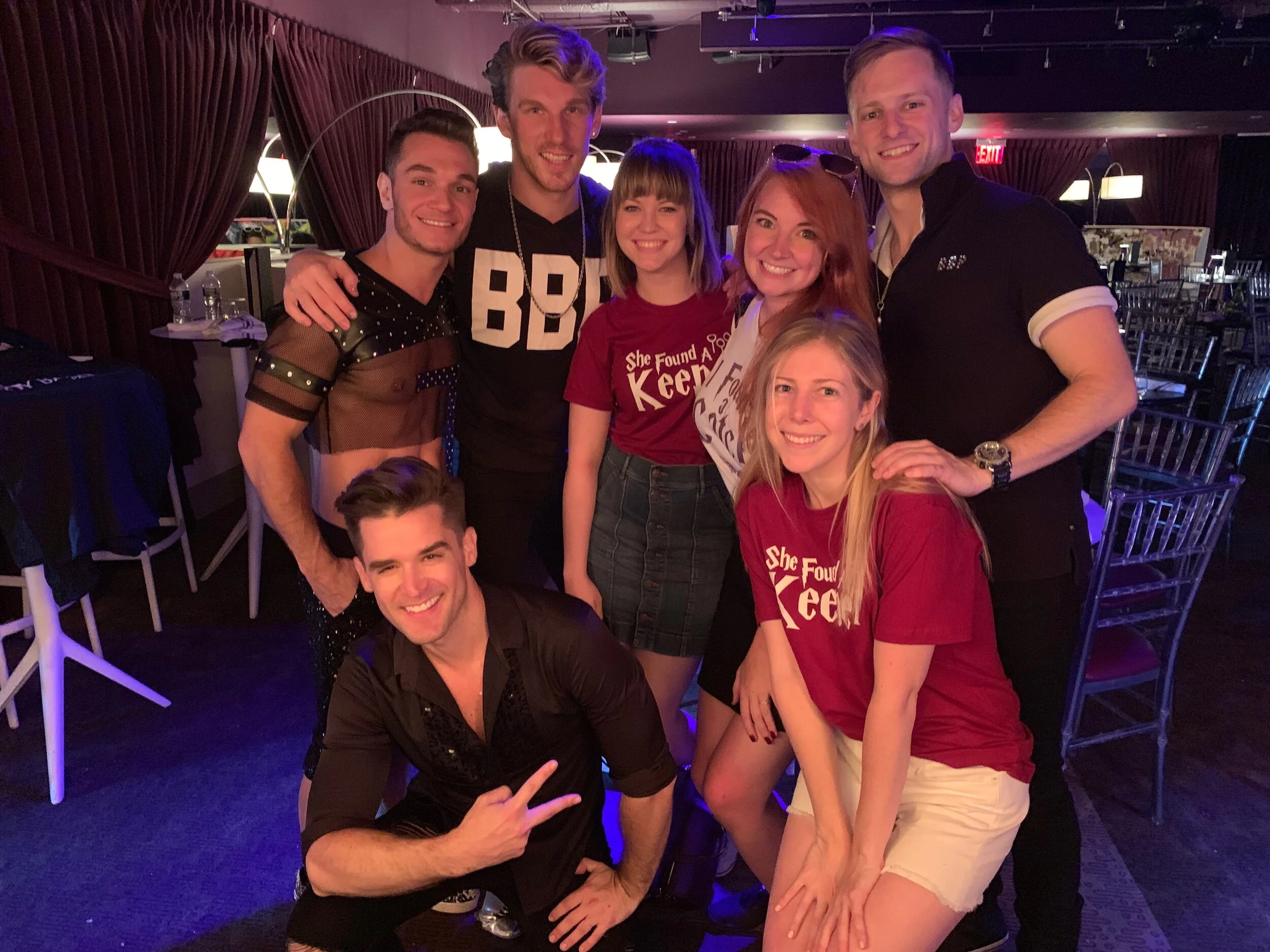 Us with the Boy Band after brunch