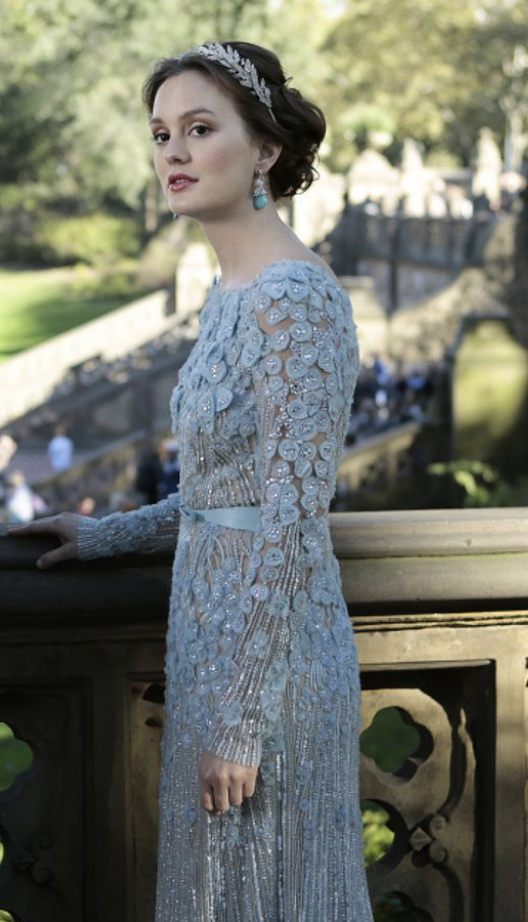 blair waldorf engagement dress