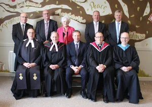 The installation of Rev Stephen McCracken