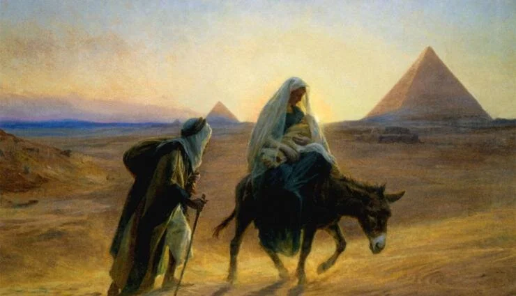 The flight to Egypt
