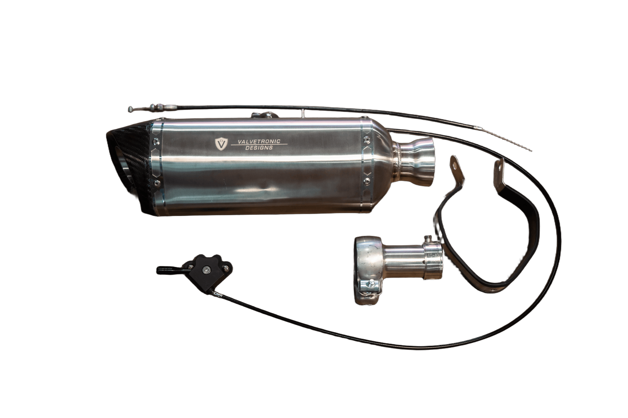 Valvetronic Motorcycle Valved Muffler