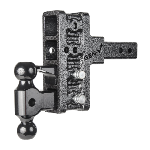 GENY Mega-Duty 10K Hitch 5" Drop/Rise (4 Adjustable Positions)