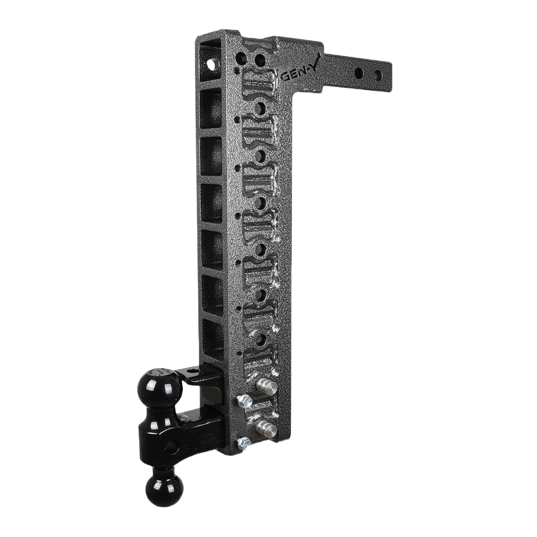GENY Mega-Duty 10K Hitch 20" Drop/Rise (9 Adjustable Positions)