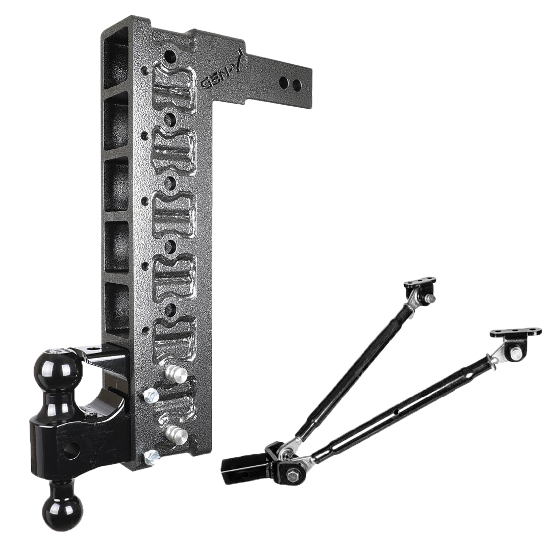GENY Mega-Duty 21K Hitch 18" Drop/Rise (7 Adjustable Positions)