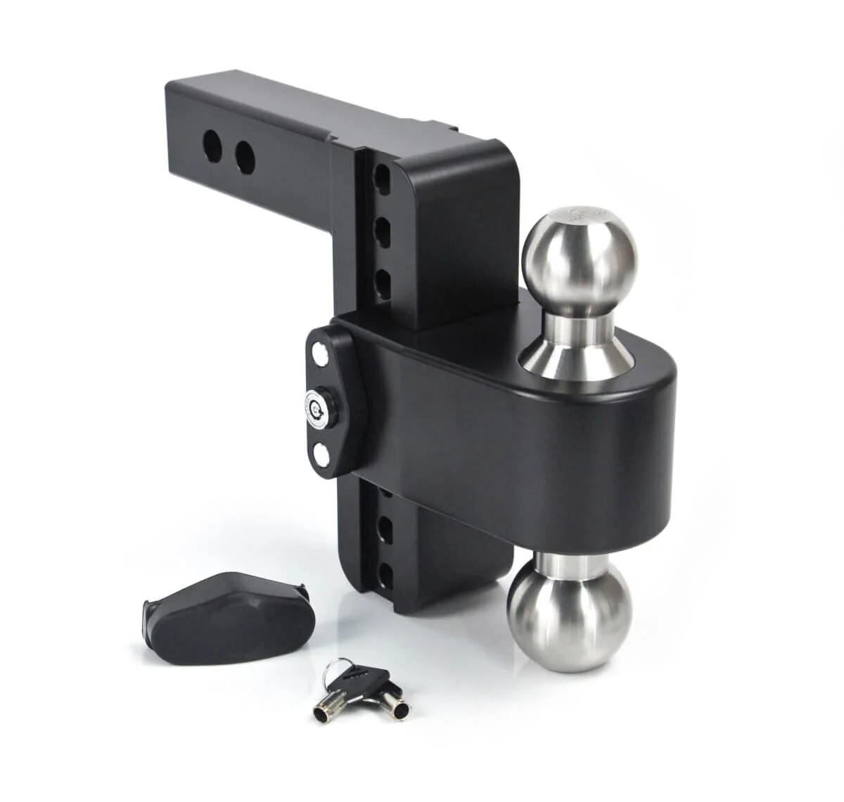 6" Cerakote Black Weigh Safe 180° Drop Hitch