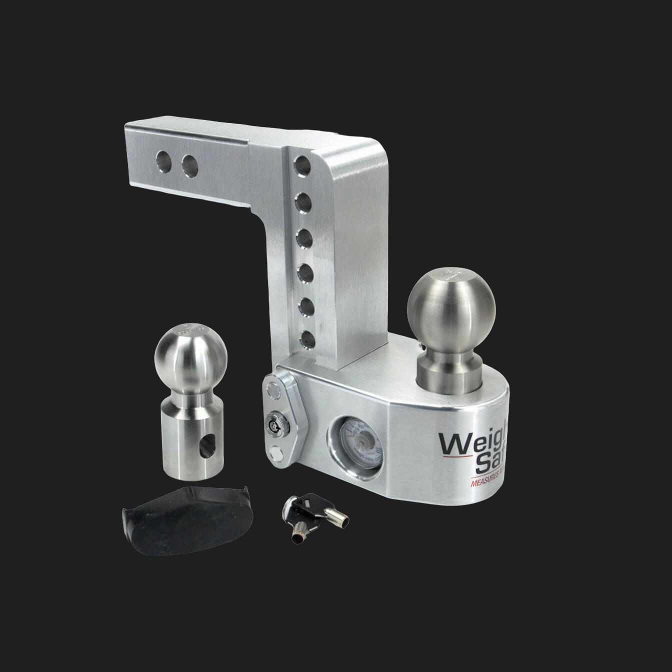 6" Weigh Safe Trailer Drop Hitch