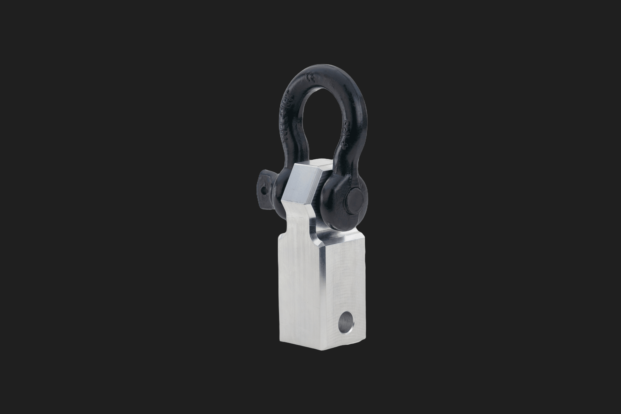 Weigh Safe Hard Shackle Hitch — Black