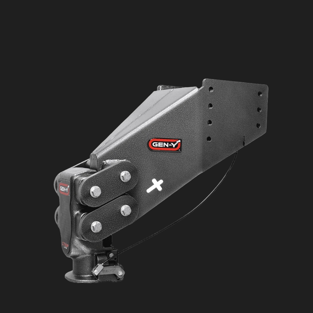 GENY EXECUTIVE Torsion-Flex 5th-to-Gooseneck Pin Box — LCI Rhino (4.5K Pin Weight)