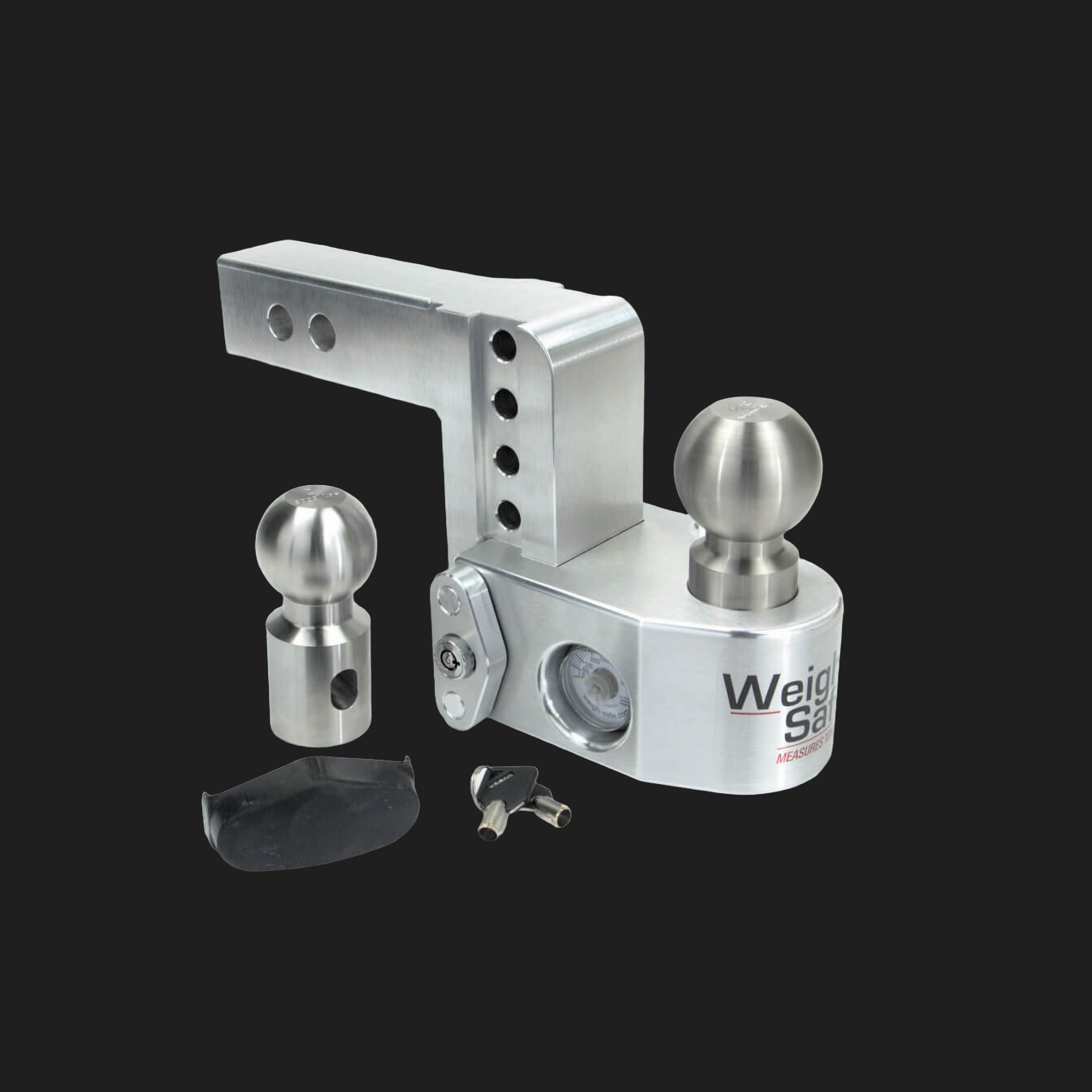 4" Weigh Safe Trailer Drop Hitch