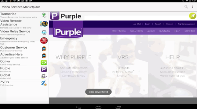 Video Services Marketplace