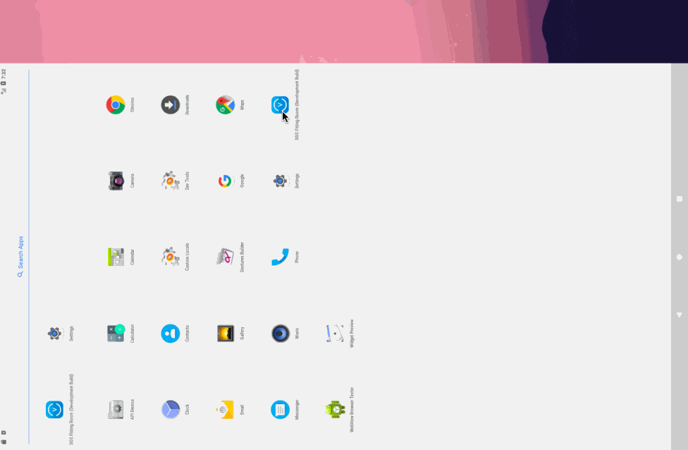 Target and Thomas Pink (Sales Associate and Fitting Room Application)