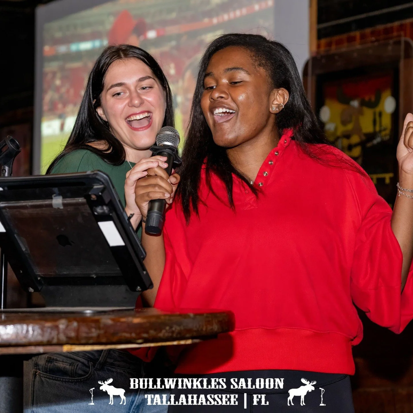 It's Monday! Bulls is open tonight (&amp; every Monday) at 8pm with No Cover &amp; Karaoke! 🎤 Come sing it loud &amp; get $$ off your drinks for each song! 🍹🎶 Moose members always drink free! 🙌⁠
⁠
Follow us for the latest updates and specials!!⁠
