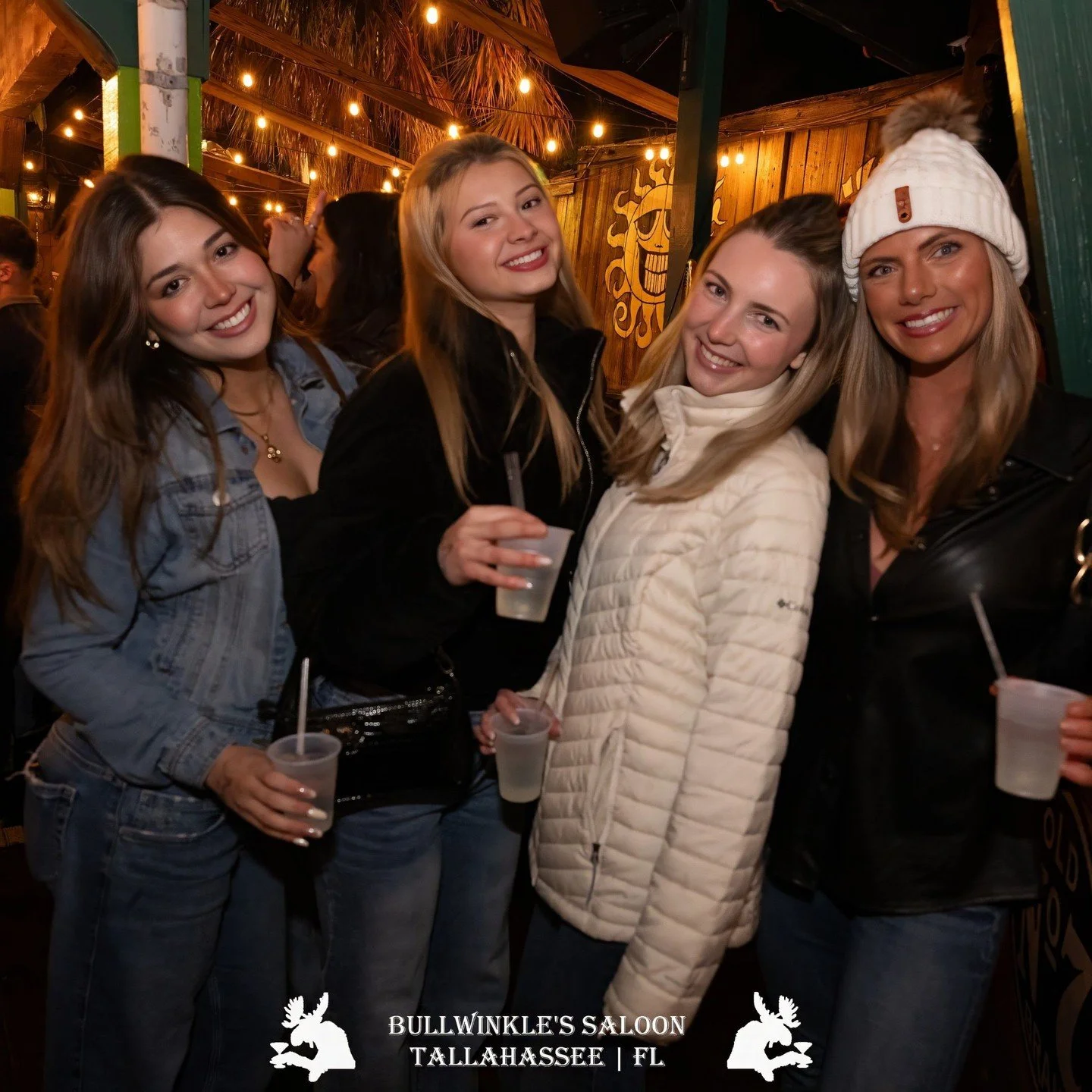 🎉 Tonight! 🎉 Bulls Collegenight Thursday continues @8pm w/your favorite special! PLUS! Be among the first 100 &amp; snag a FREE membership tonight only! 💥 More details on memberships at bullwinklesaloon.com/menu 🙌✨⁠
⁠Full album on: facebook.com/t