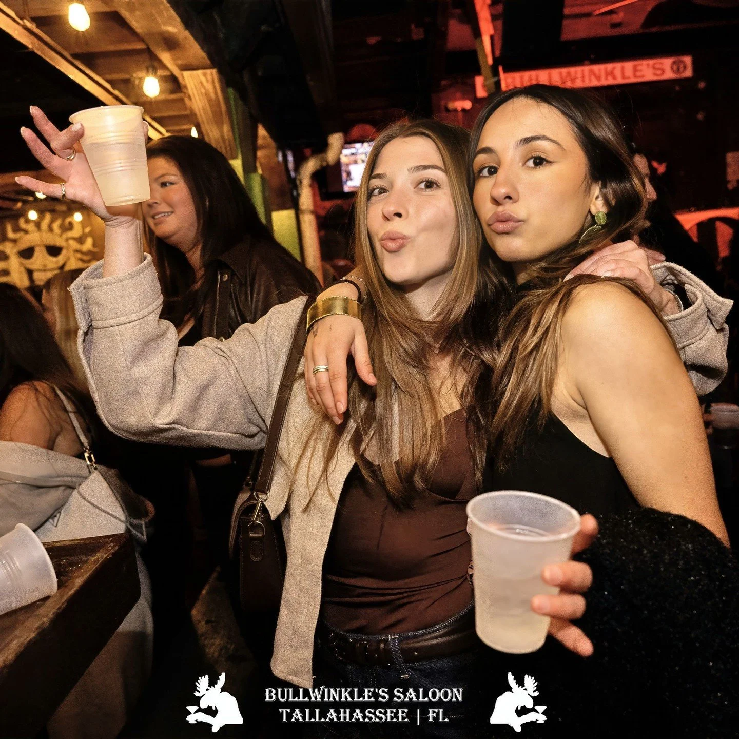 Bulls Collegenight Thursday continues Tonight! Open @ 8pm running your favorite special!⁠
⁠Full album on: facebook.com/thirstymoose⁠
Photo cred: @razor32308⁠
⁠
Always 21+⁠
#staythirsty