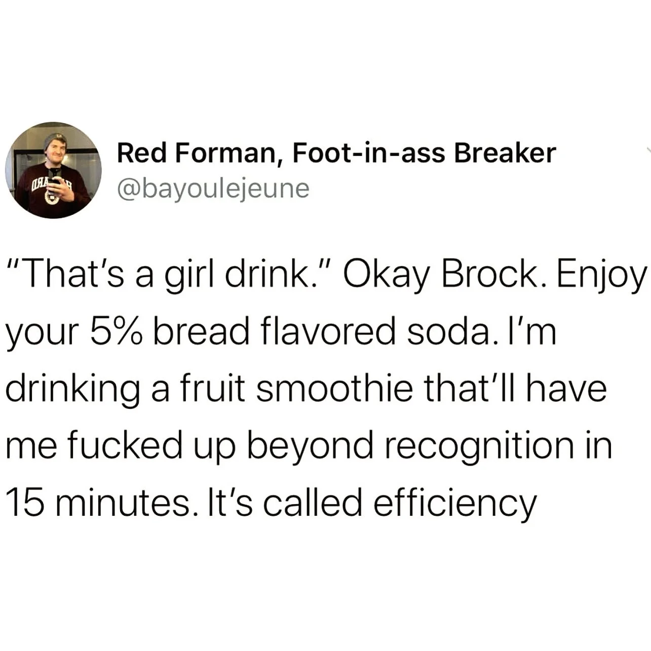 To each their own! Bulls is open tonight &amp; every Friday @ 8pm. $5 at the door &amp; your first drink or shot is on us! Moose members get a special every night we're open!⁠
⁠
Follow us for the latest updates and specials!⁠
⁠
Always 21+⁠
#staythirs