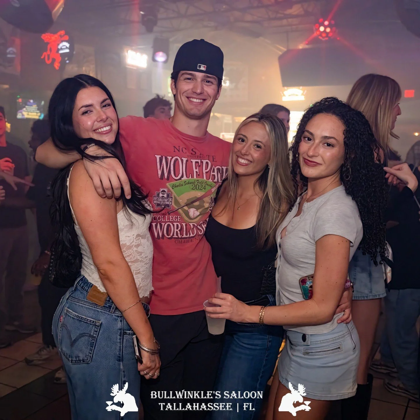 CollegeNight Thurs @ Bulls continues tomorrow! But first! It's Ladies night Whiskey Wed! Open @ 8pm w/ No Cover, Opt $10 Drink special for ladies, &amp; $$ off all whiskey we carry for everyone! Moose members get the drink special every night we're o