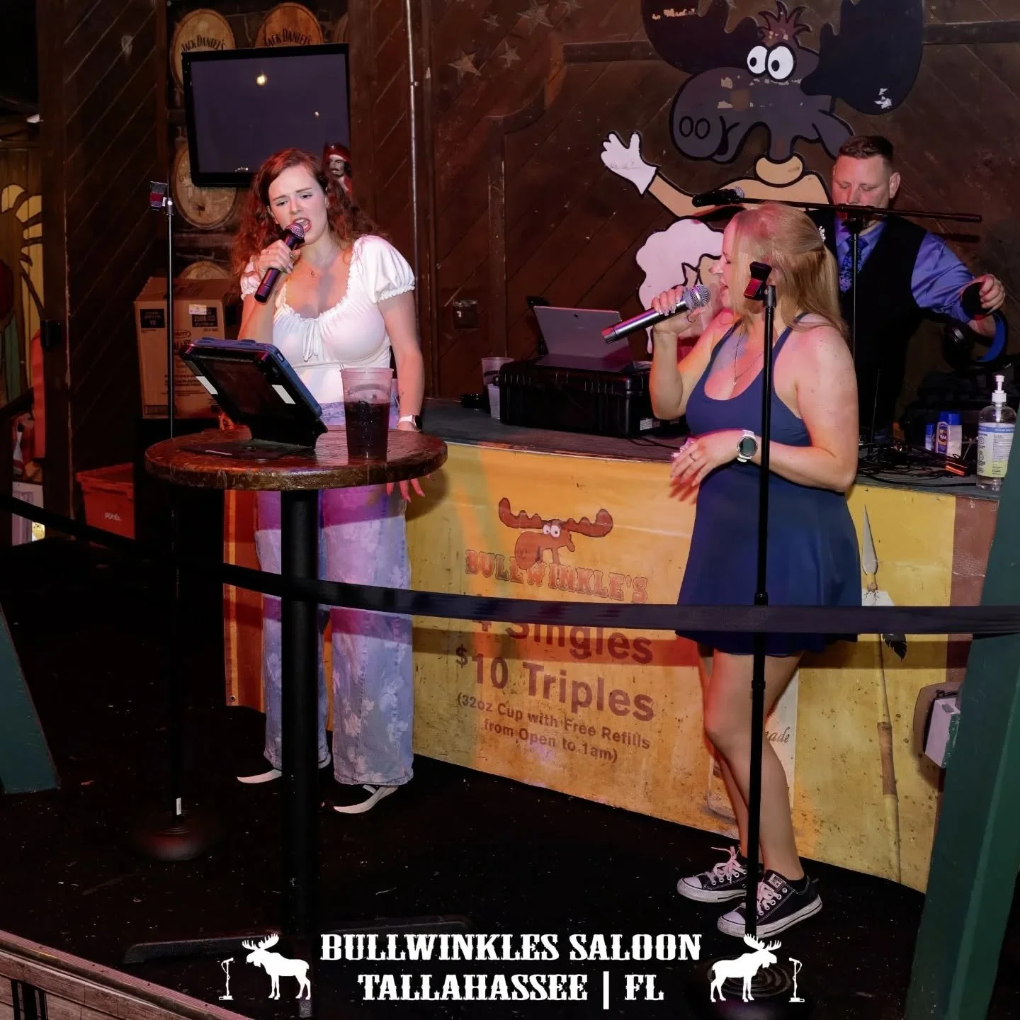 It's Monday! Bulls is open tonight (&amp; every Monday) at 8pm with No Cover &amp; Karaoke! 🎤 Come sing it loud &amp; get $$ off your drinks for each song! 🍹🎶 Moose members always drink free! 🙌⁠
⁠
Follow us for the latest updates and specials!!⁠
