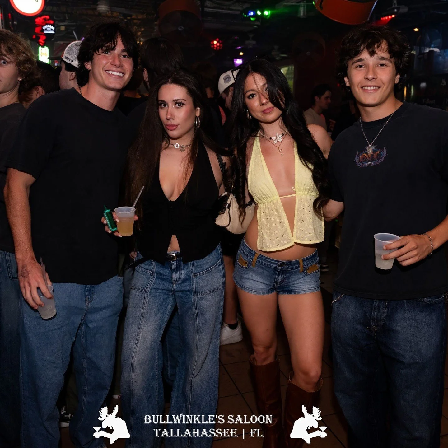 CollegeNight Thurs @ Bulls continues tomorrow! But first! It's Ladies night Whiskey Wed! Open @ 8pm w/ No Cover, Opt $10 Drink special for ladies, &amp; $$ off all whiskey we carry for everyone! Moose members get the drink special every night we're o