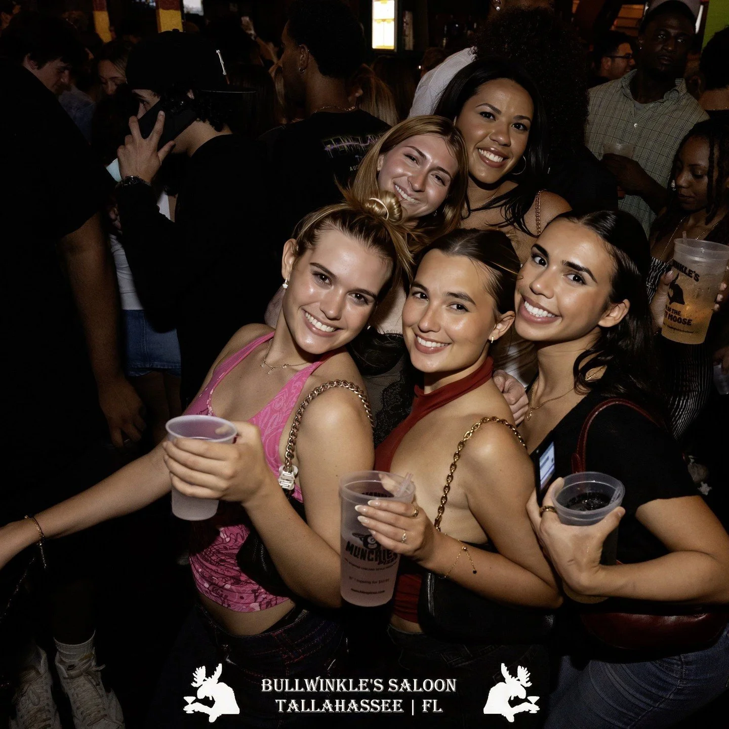 Bulls is open for Collegenight Thursday as usual Tonight! Open @ 8pm running your favorite special!⁠
⁠Full album on: facebook.com/thirstymoose⁠
Photo cred: @razor32308⁠
⁠
Always 21+⁠
#staythirsty