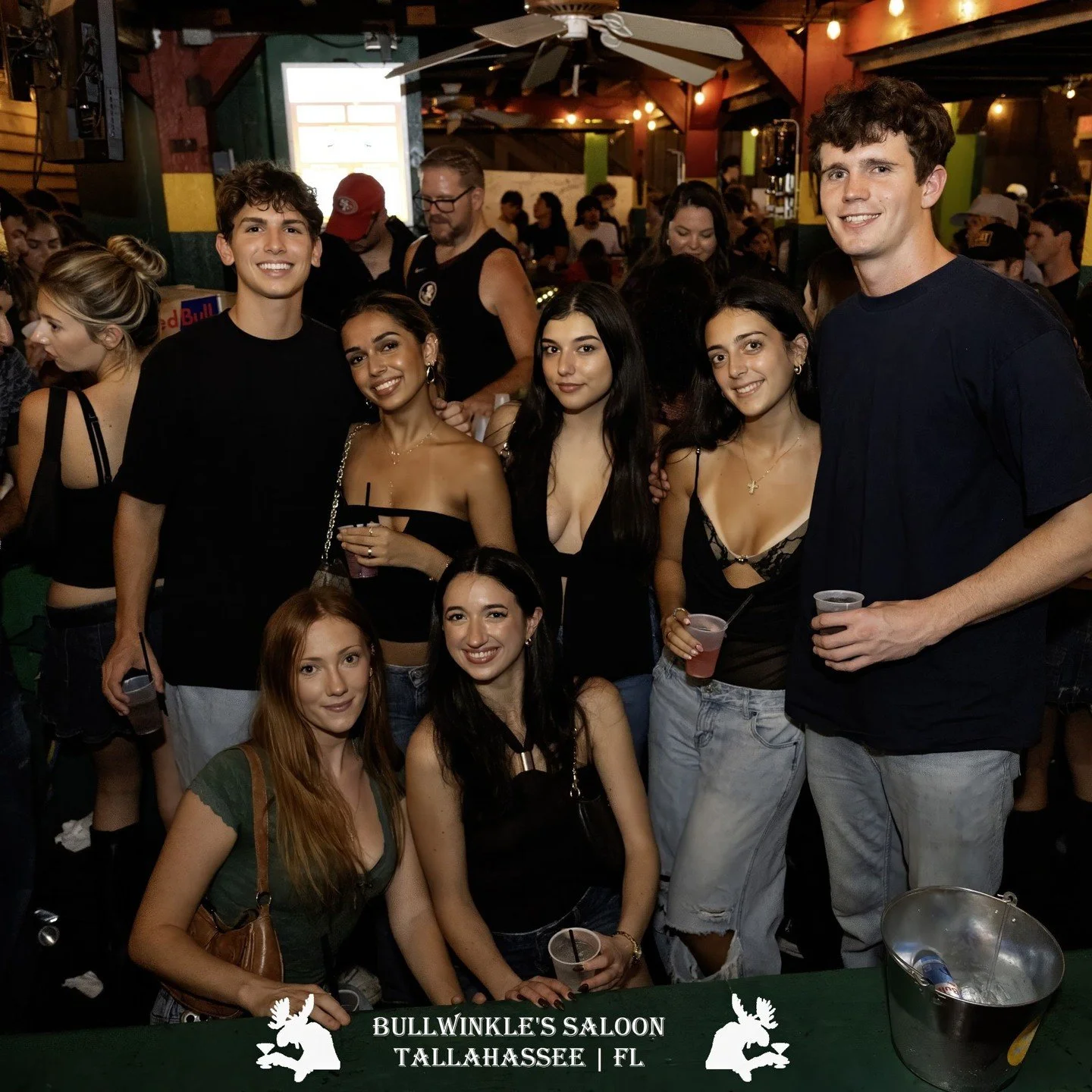 CollegeNight Thurs @ Bulls continues tomorrow! But first! It's Ladies night Whiskey Wed! Open @ 8pm w/ No Cover, Opt $10 Drink special for ladies, &amp; $$ off all whiskey we carry for everyone! Moose members get the drink special every night we're o