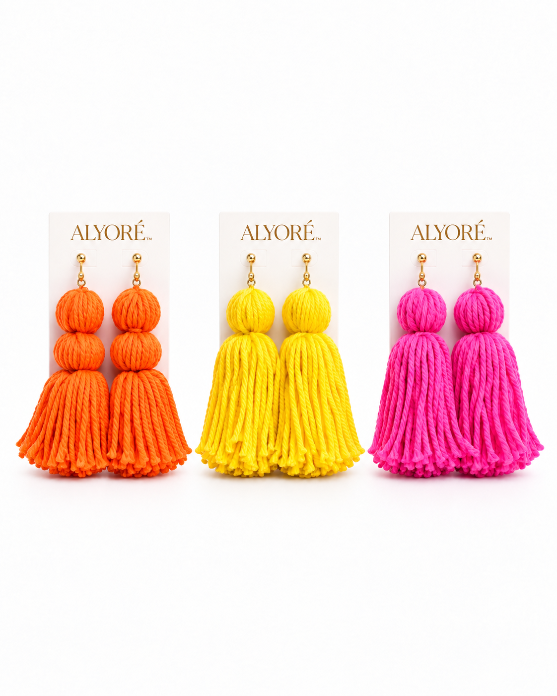 Sunset Pop Tassel Set