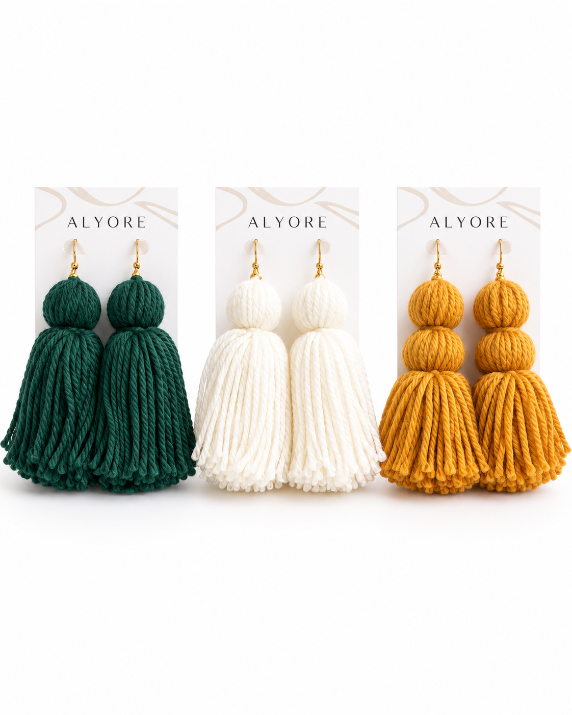Autumn Muse Tassel Trio
