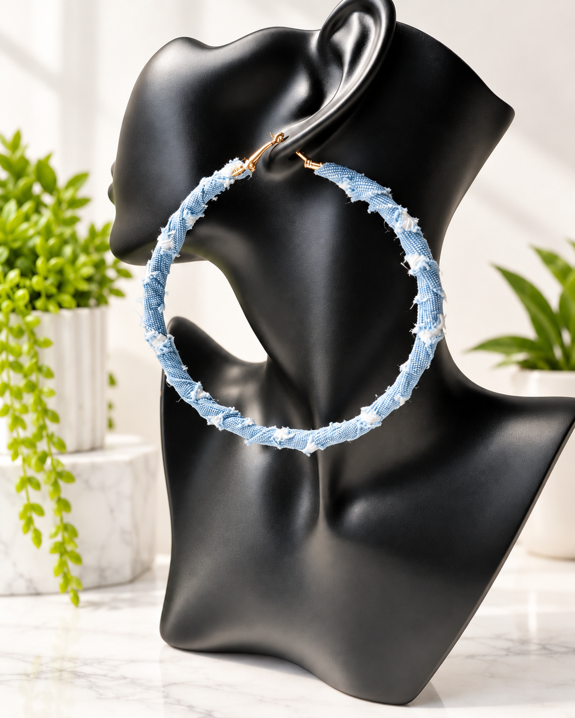 Denim Hoop