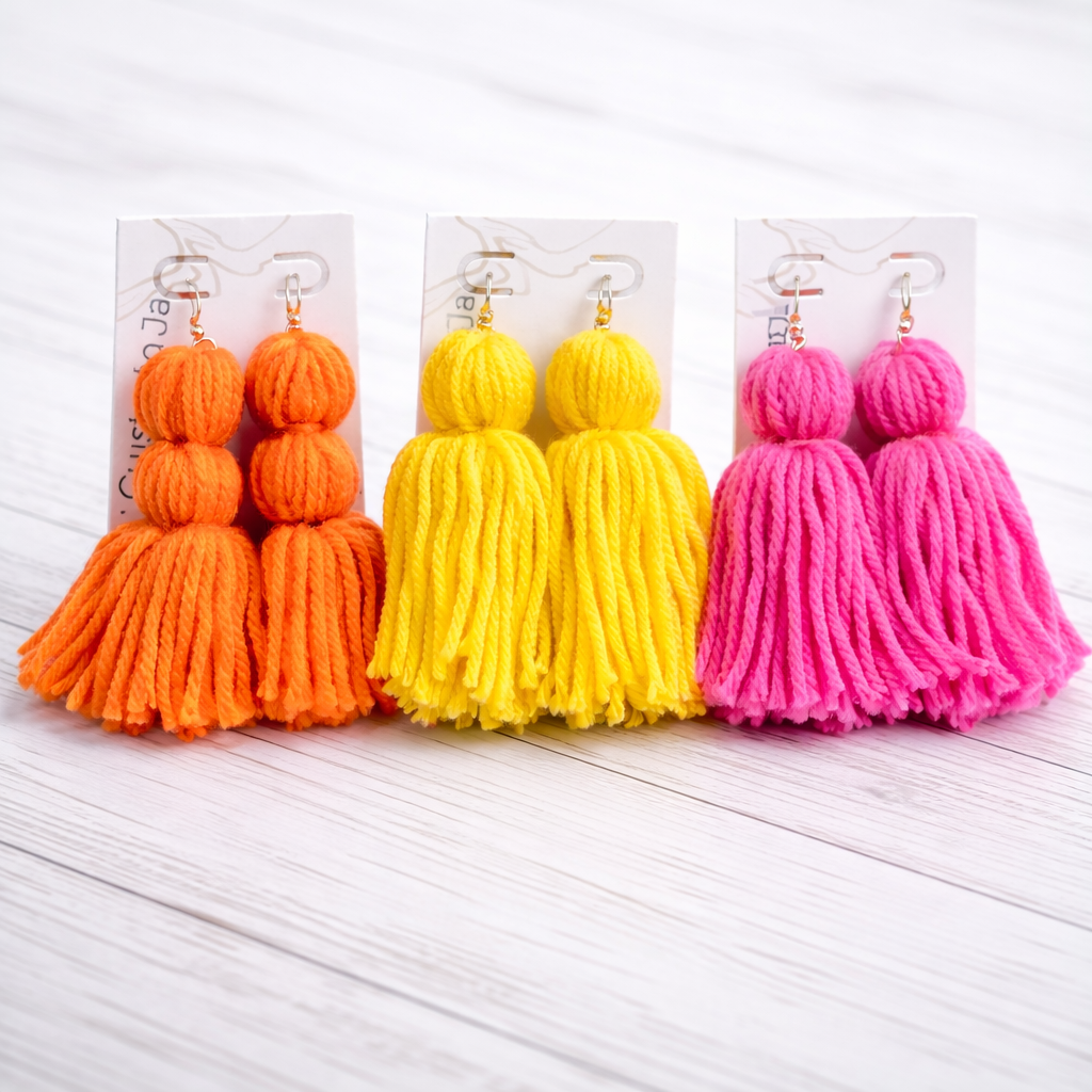 Sunset Pop Tassel Set