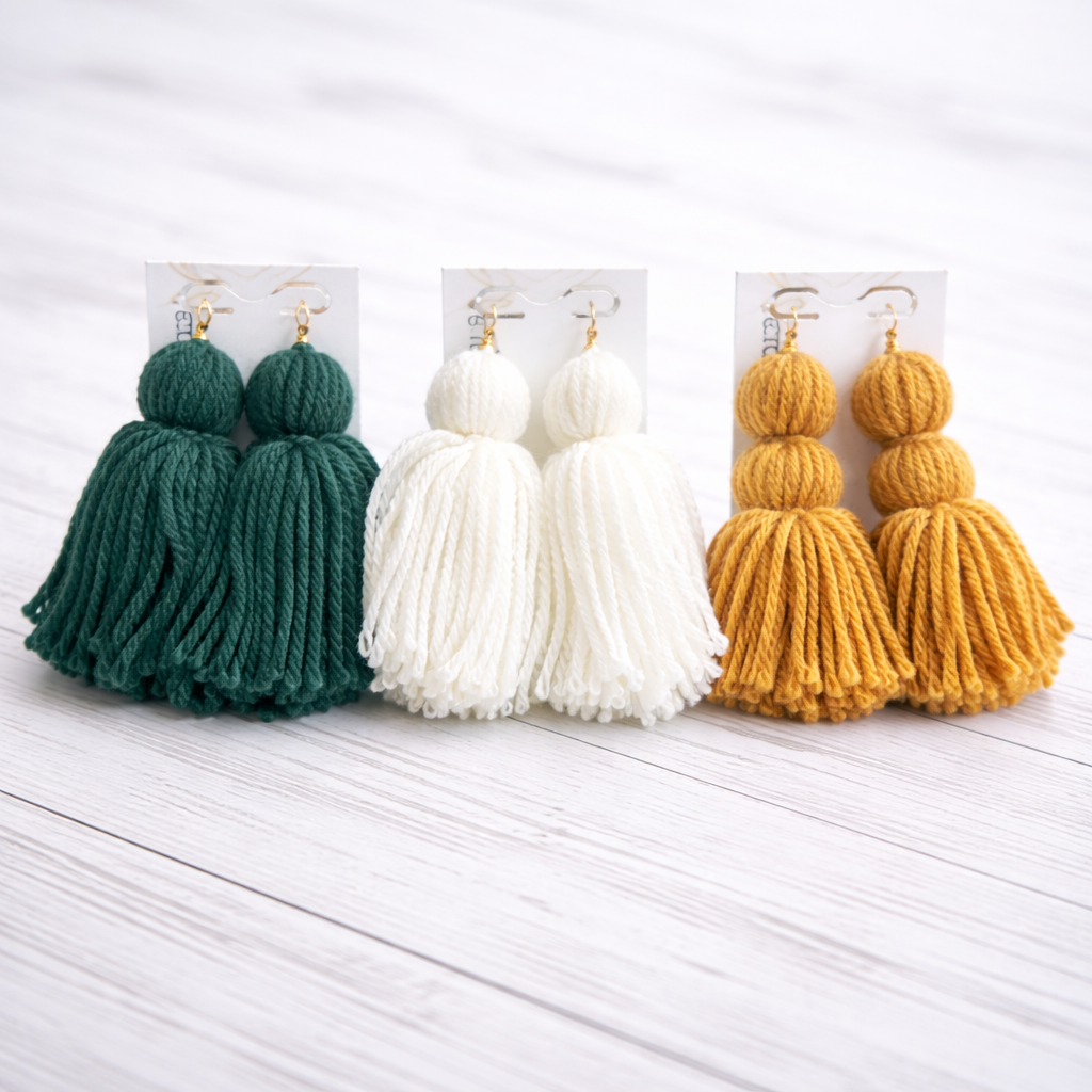 Autumn Muse Tassel Trio