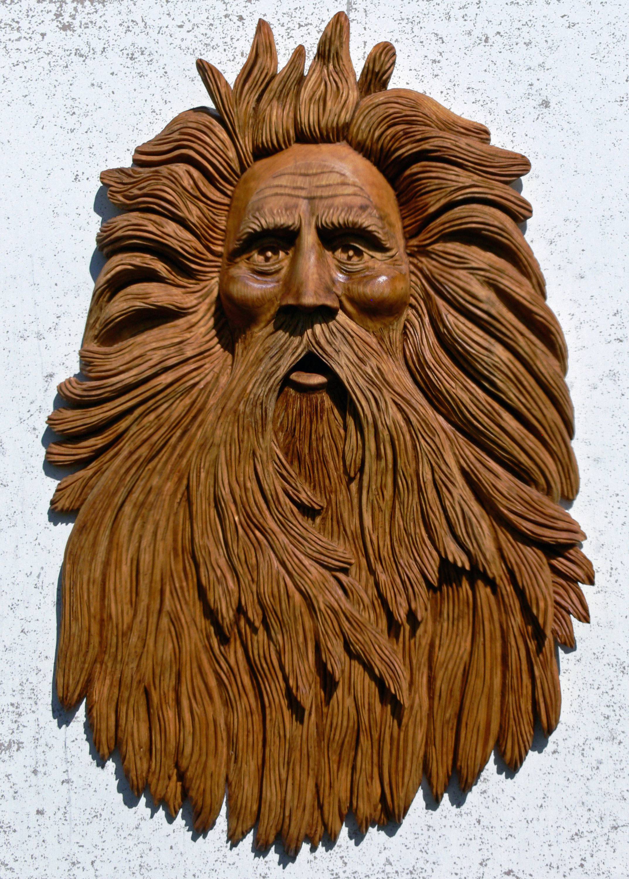 3' Wood Spirit by Bill Bonstein