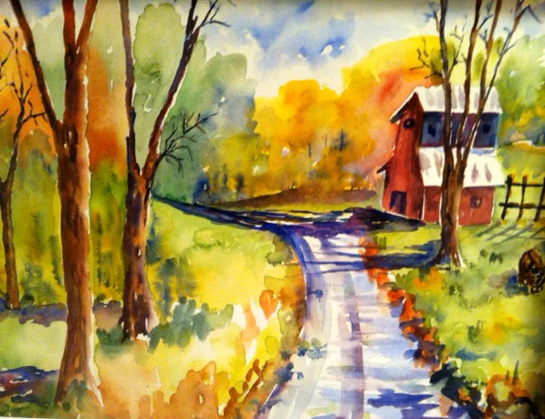 Watercolor by Ivone Martins