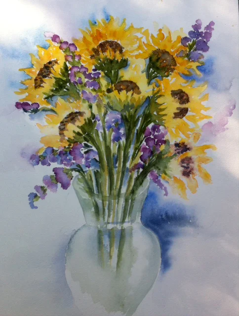 Watercolor by Ivone Martins