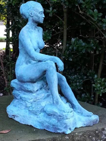 "Cathy on the rocks" by Peg Gardner