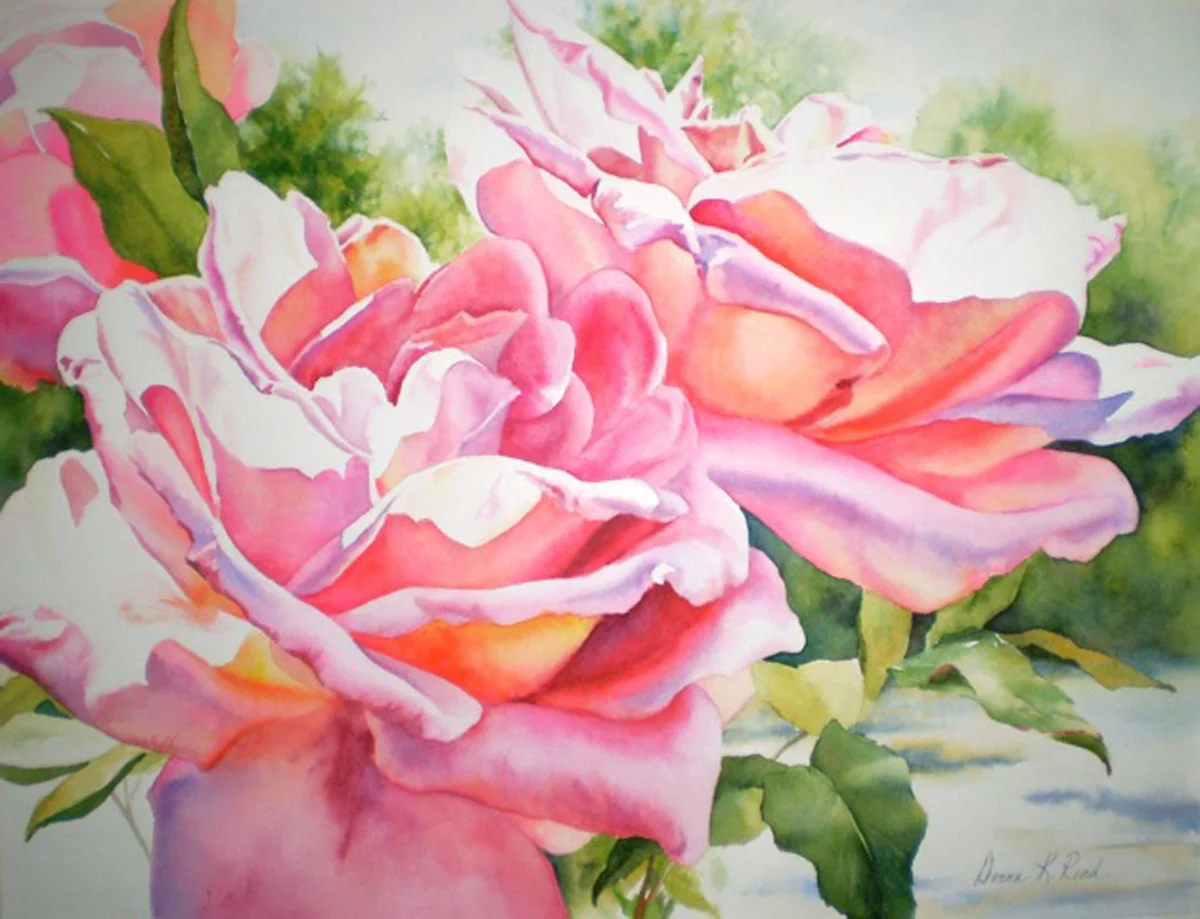 "Roses" by Donna Read