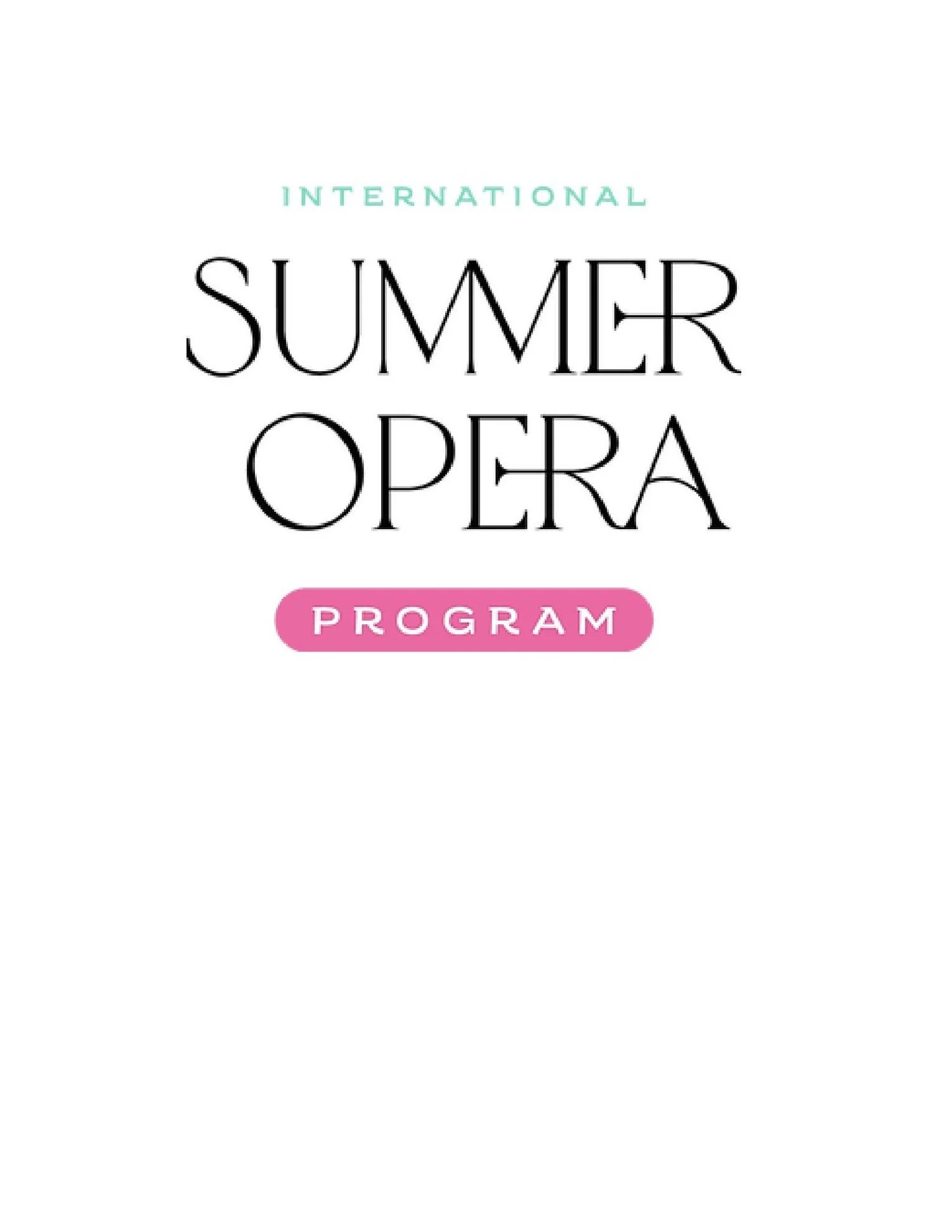 Summer Opera Tel Aviv