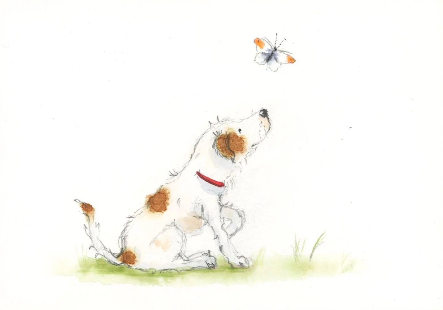 Favourite subjects 🐾 🦋 

#dogart #dog #dogillustration #dogandbutterfly #chasingbutterflies #butterflies #butterflyart