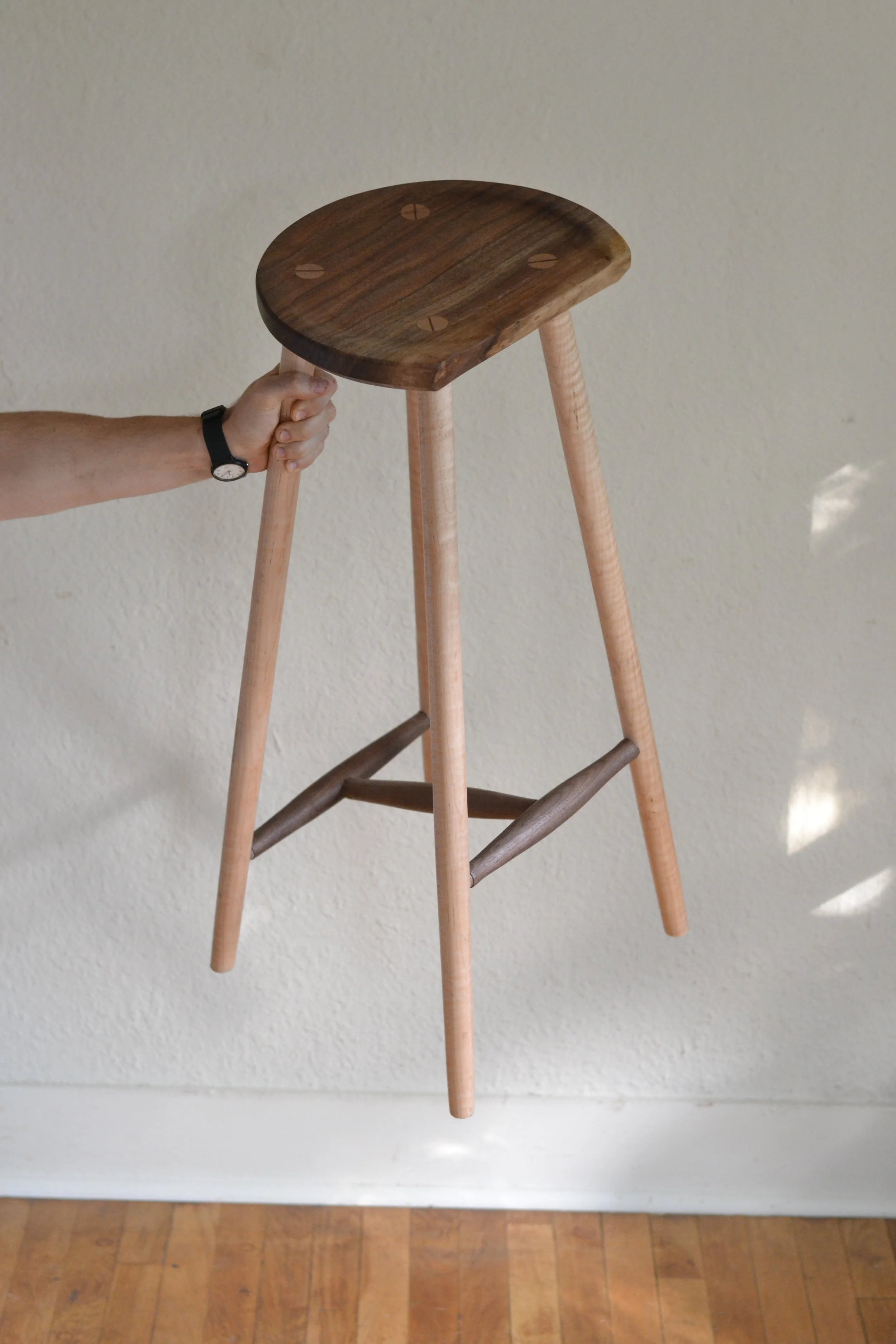 Walnut Stool 7.JPG