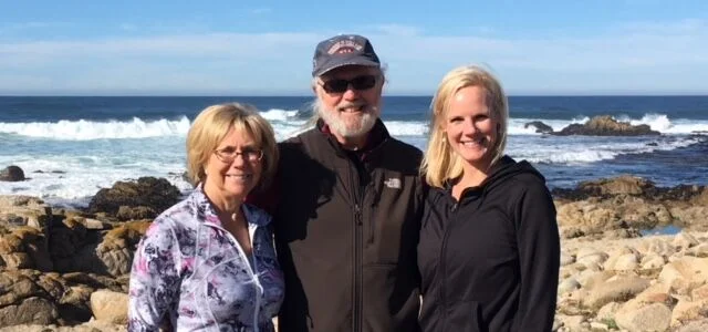 Dana with Bill and Gail Cohen