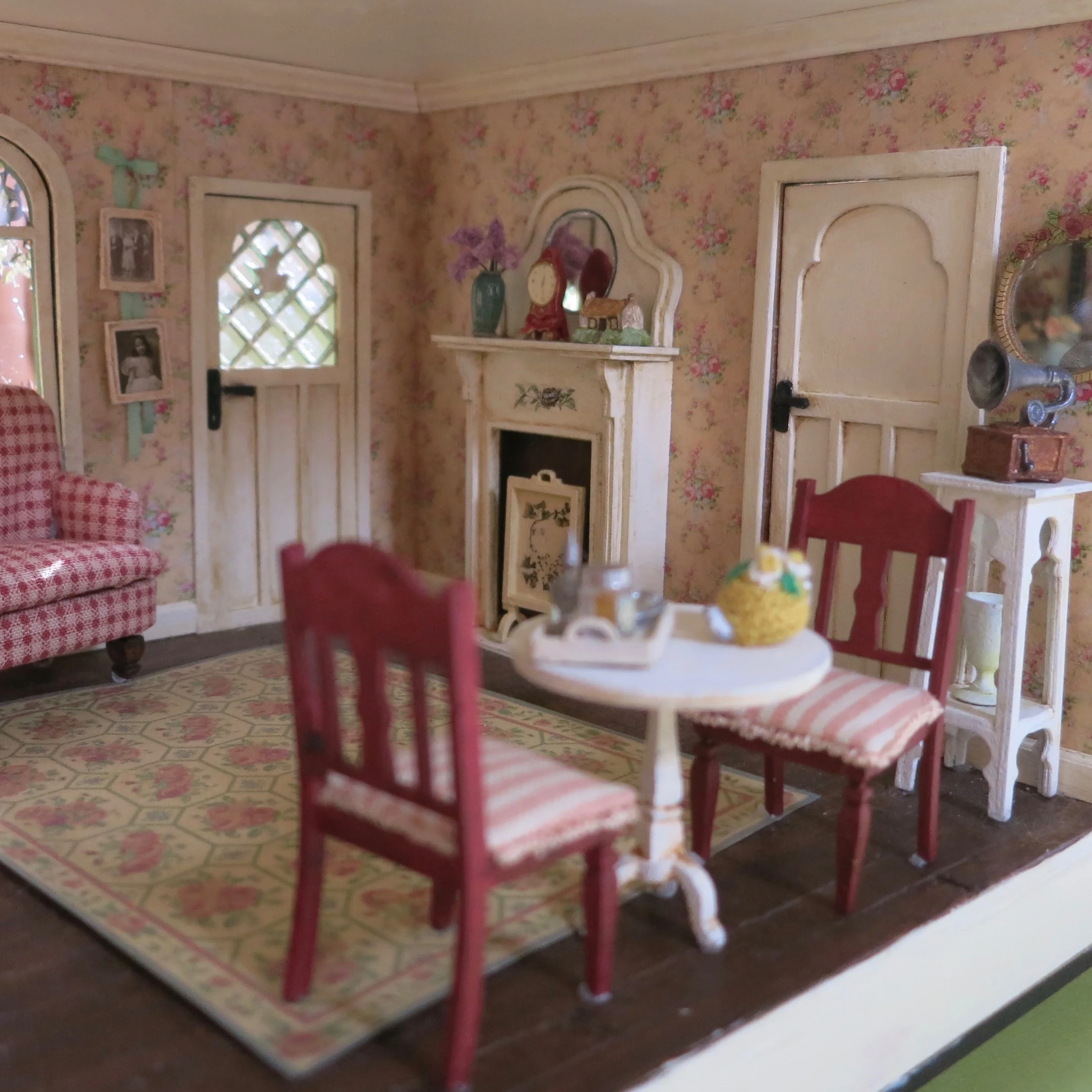 Carmel cottage living room